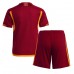 AS Roma Replica Home Stadium Kit for Kids 2023-24 Short Sleeve (+ pants)